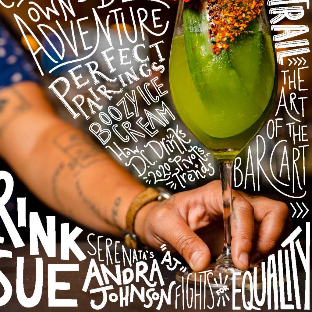 The Drink Issue cover design September 2020